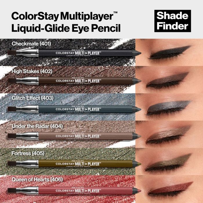 Lápiz de Ojos Revlon COLORSTAY Nº 402-HIGH STAKES (1 unidad) 4 Lápiz de Ojos Revlon COLORSTAY Nº 402-HIGH STAKES (1 unidad) 4
