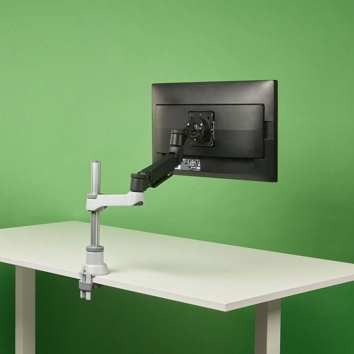 R-Go Tools R-Go Caparo 4 D2, Circular Single Monitor Arm, Desk Mount, Gas Spring, 3-9kg, Black-Silver, Low Carbon Footprint R-Go Tools R-Go Caparo 4 D2, Circular Single Monitor Arm, Desk Mount, Gas Spring, 3-9kg, Black-Silver, Low Carbon Footprint