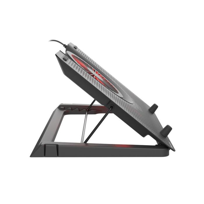 GENESIS Oxid 550 Almohadilla Fría para Portátil hasta 17.3", 5 Ventiladores 2800 RPM, Negro 8