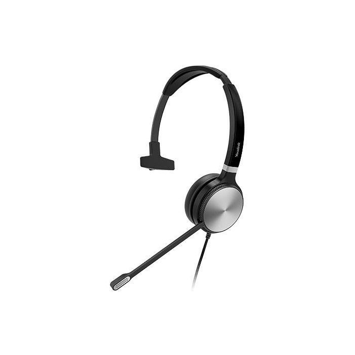 Yealink UH36 Auriculares USB con Cable para Comunicaciones Unificadas UC, Micrófono con Cancelación de Ruido, Jack 3.5mm, Cómodos