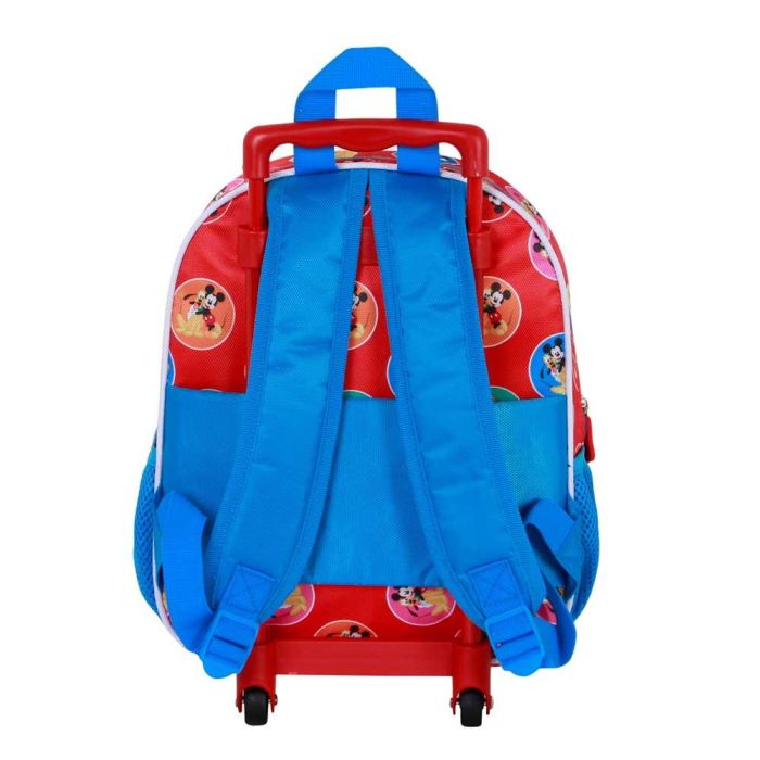 Disney Mickey Mouse Mochila Infantil 3D con Ruedas Pequeña, Multicolor - 7L, 25x30 cm 2 Disney Mickey Mouse Mochila Infantil 3D con Ruedas Pequeña, Multicolor - 7L, 25x30 cm 2