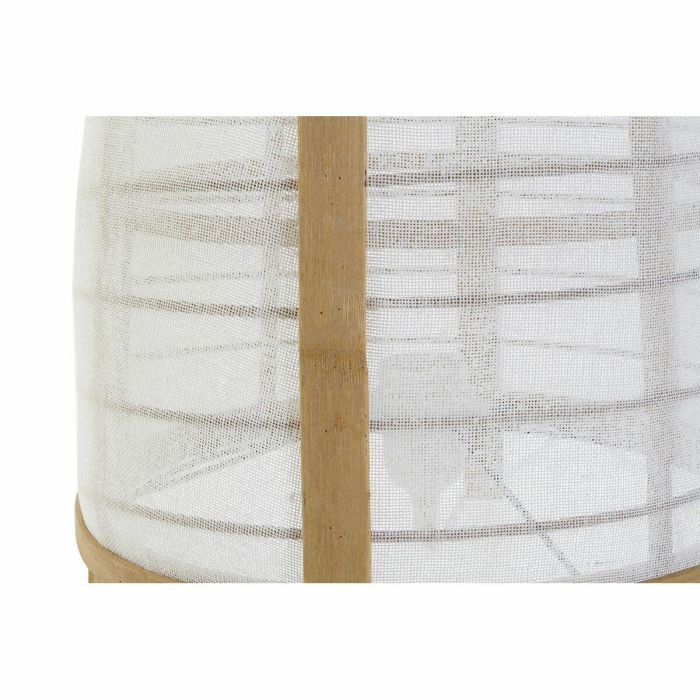 Lampara Techo Oriental DKD Home Decor Blanco Natural 32 x 45.5 x 32 cm 2