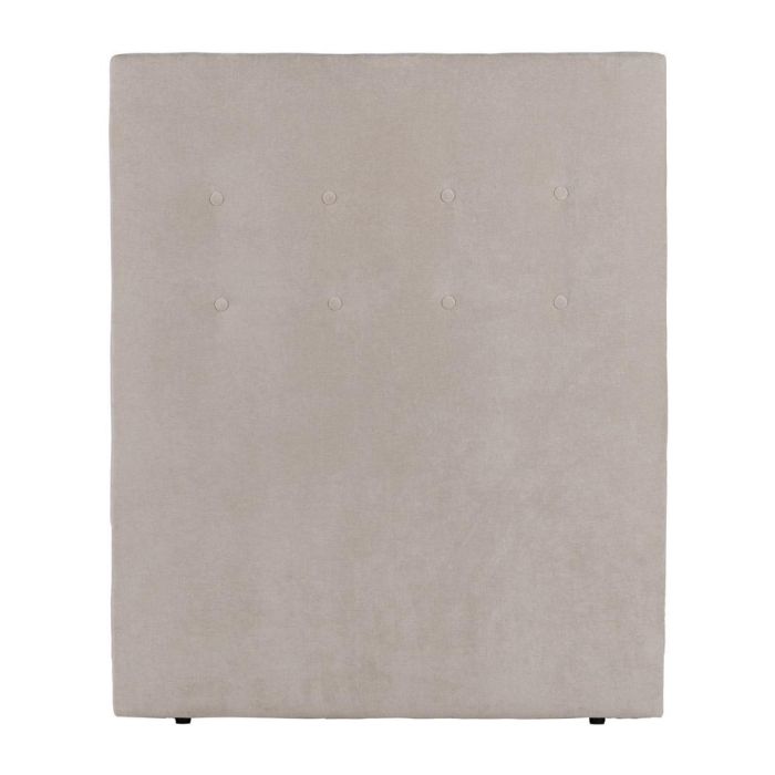 Cabecero Crema Tejido Dormitorio 100 X 8 X 125 cm