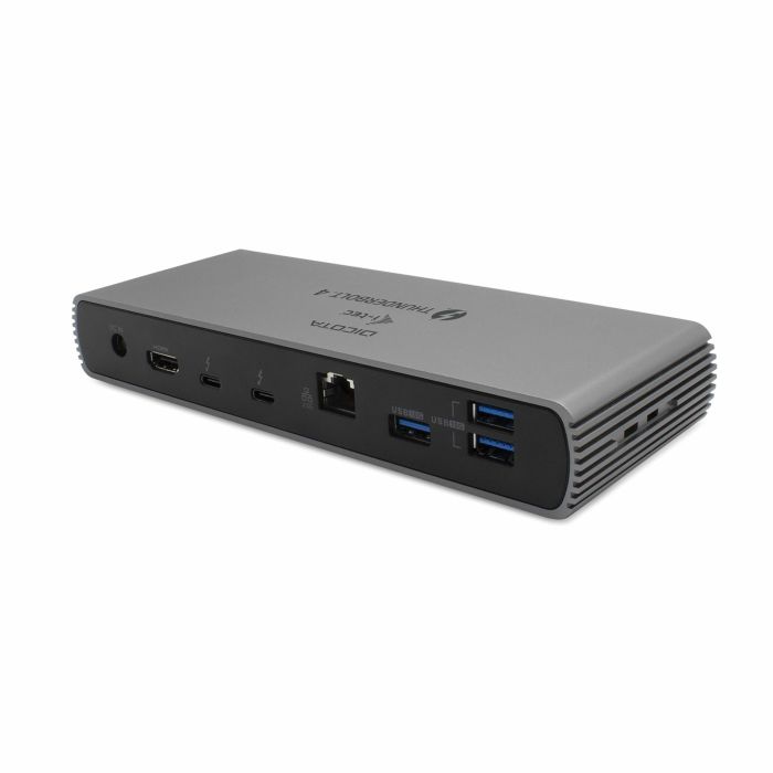 Dicota D32006 Docking Station USB-C 10-en-1 Thunderbolt 4 8K HDMI PD 96W con Lector SD y Ethernet 1 Dicota D32006 Docking Station USB-C 10-en-1 Thunderbolt 4 8K HDMI PD 96W con Lector SD y Ethernet 1