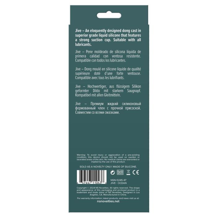 Plug Anal NS Novelties Lust-n-Dreams Azul (12 cm) 2