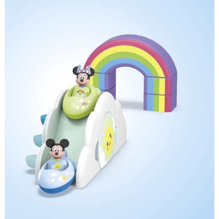 Playmobil 71696 Casa en las Nubes Mickey y Minnie Junior Disney - Set de Juego de Construcción, Balancín y Sonajero para +12 meses 4