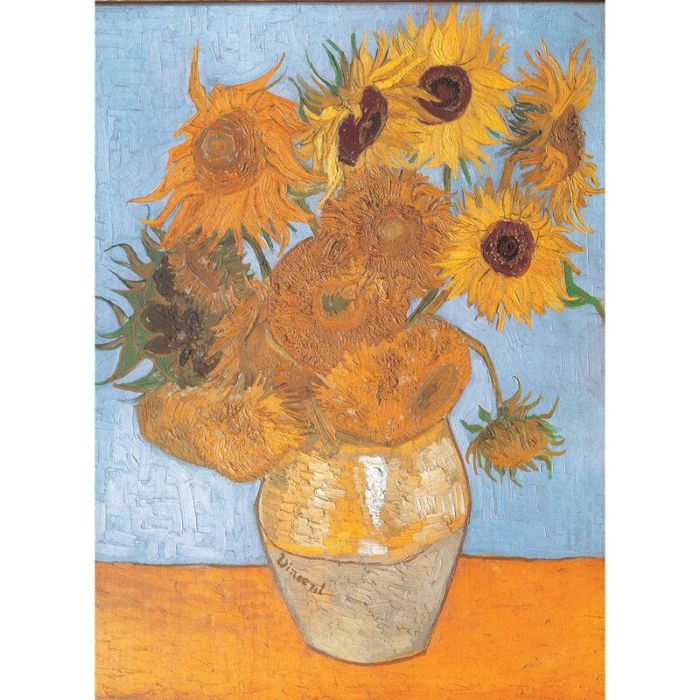Clementoni Puzzle Los Girasoles Van Gogh Musseum Collection 1000pzs 69x50cm