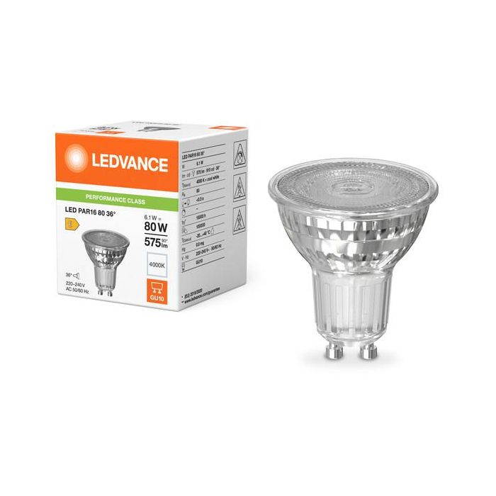 Osram LED PAR168036 P 6.1W 840 GU10 LED-Reflektorlampen PAR16 2 Osram LED PAR168036 P 6.1W 840 GU10 LED-Reflektorlampen PAR16 2