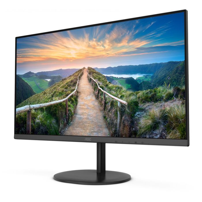AOC Q27V4EA Monitor 27'' QHD (2560x1440) IPS 4ms 75Hz con Altavoces, HDMI, DisplayPort, VESA, Negro 3