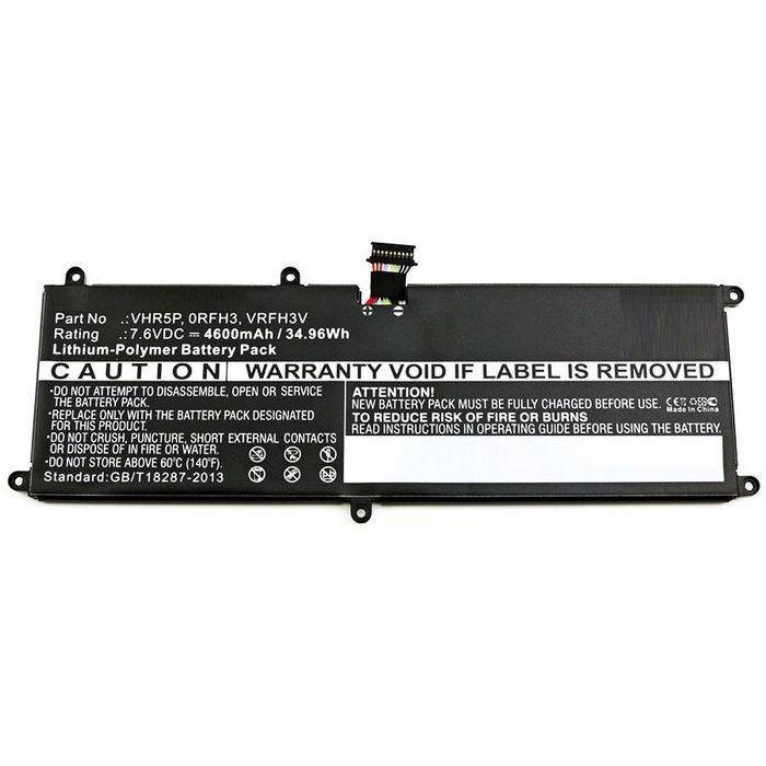 CoreParts Laptop Battery for Dell 25.84Wh Li-Pol 7.6V 3400mAh Black, Latitude 11 5175, Latitude 11 5179, Latitude 5175 CoreParts Laptop Battery for Dell 25.84Wh Li-Pol 7.6V 3400mAh Black, Latitude 11 5175, Latitude 11 5179, Latitude 5175
