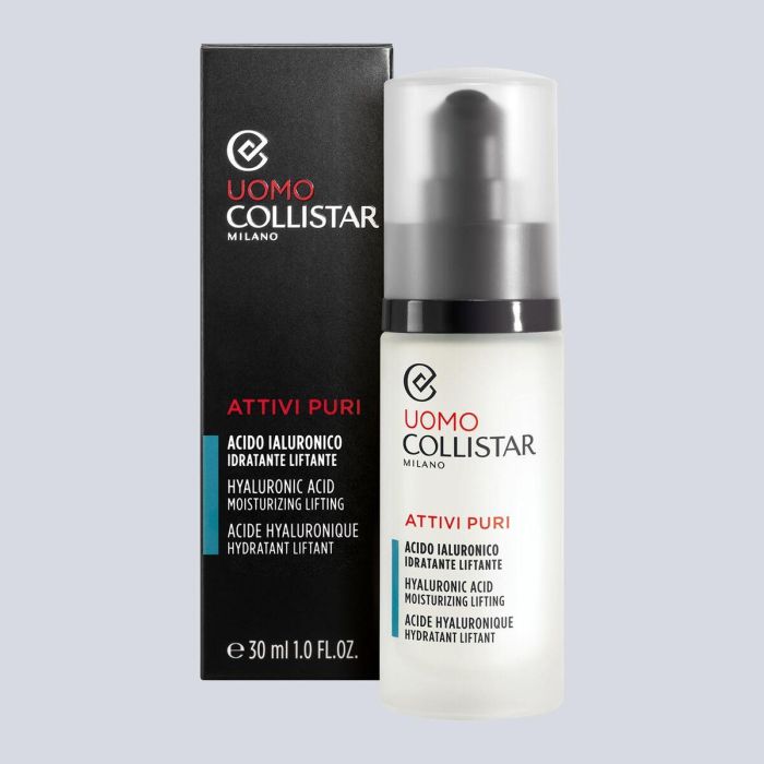 Collistar UOMO ATTIVI PURI Tratamiento Facial Ácido Hialurónico para Hombre 30 ml 1