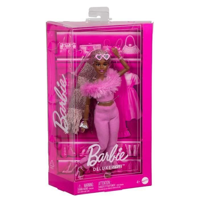Muñeca Barbie Deluxe Con Trenzas Hyv28 Mattel 5 Muñeca Barbie Deluxe Con Trenzas Hyv28 Mattel 5