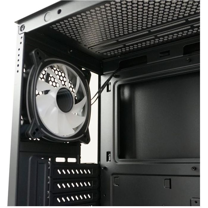 LC-Power LC-715B-ON Midi Tower ATX/microATX/Mini-ITX Negro Cristal Templado para Gaming 10