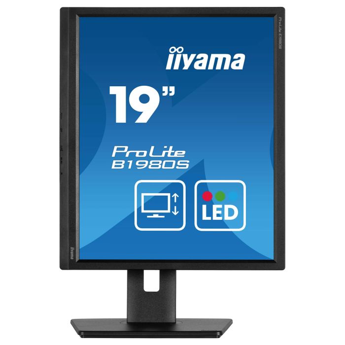 IIYAMA B1980S-B1 48.0cm (19") 1280x1024 HDMI+DP LED TN 3ms 75Hz 1000:1 16.7M Negro