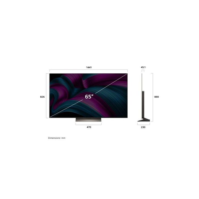 LG OLED65C56LB Televisor OLED evo 165,1 cm (65") 4K Ultra HD Smart TV Wifi Marrón 3 LG OLED65C56LB Televisor OLED evo 165,1 cm (65") 4K Ultra HD Smart TV Wifi Marrón 3