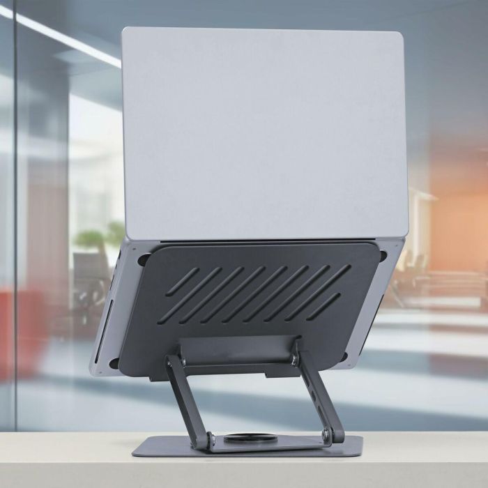 Soporte para Portátil T'NB iClick Metal Innovador y funcional Rotación de 360º 4 Soporte para Portátil T'NB iClick Metal Innovador y funcional Rotación de 360º 4