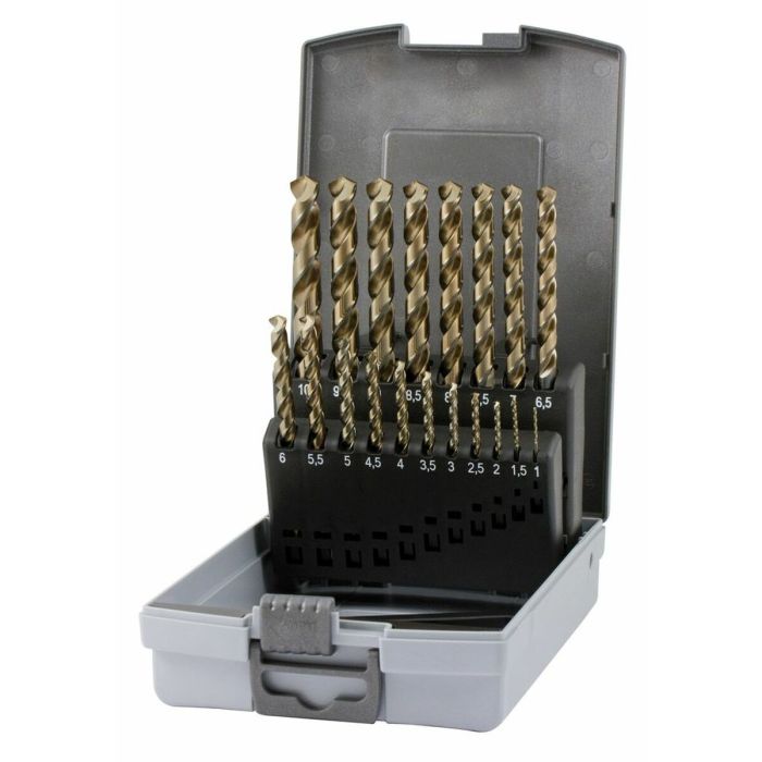 Set de brocas RUKO Estuche DIN 338 Helicoidal 25 Piezas 2 Set de brocas RUKO Estuche DIN 338 Helicoidal 25 Piezas 2