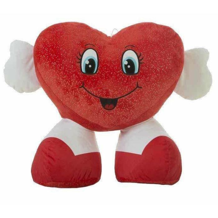 Peluche corazón zapatón 32 cm