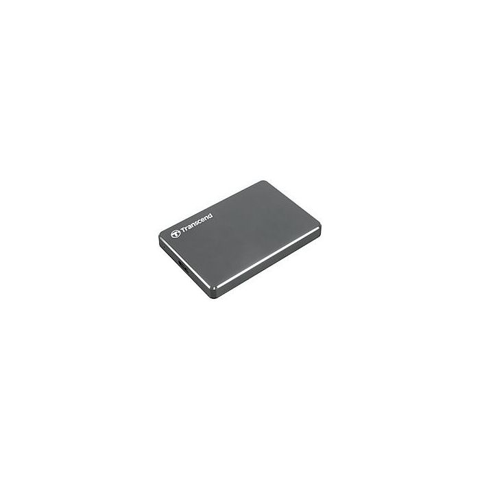 Transcend TS2TSJ25C3N Disco Duro Externo 2TB USB 3.1 Gen 1 Aluminio Gris 2.5" 5400 RPM Transcend TS2TSJ25C3N Disco Duro Externo 2TB USB 3.1 Gen 1 Aluminio Gris 2.5" 5400 RPM