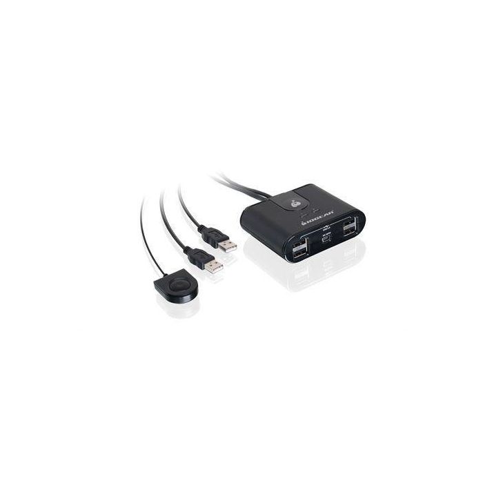 IOGEAR 2 x 4 USB 2.0 Peripheral Sharing Switch, 140g 1 IOGEAR 2 x 4 USB 2.0 Peripheral Sharing Switch, 140g 1
