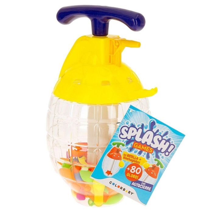 Globos de Agua con Inflador Colorbaby Splash Autocierre 6 Unidades 2