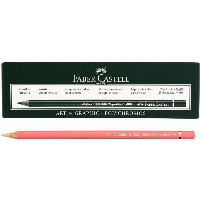 Lápices de colores Faber-Castell Polychromos Salmón 6 Piezas 1 Lápices de colores Faber-Castell Polychromos Salmón 6 Piezas 1