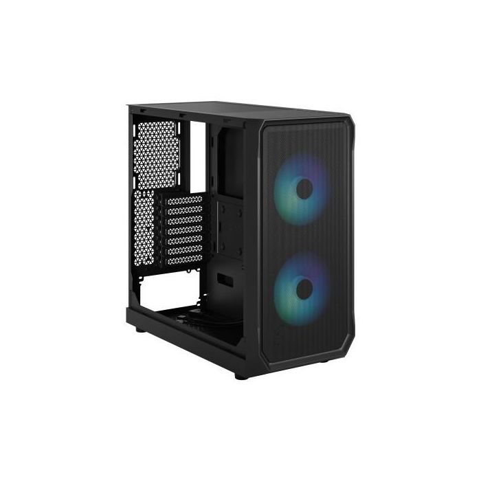 Fractal Design FD-C-FOC2A-03 Focus 2 Caja de PC Negra ATX, micro ATX, Mini-ITX con Ventana Lateral y Control RGB 7