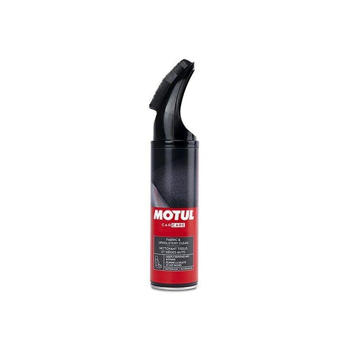 Motul MTL110141 Limpia Tapicerías, Limpiador de Tejidos y Moquetas en Spray con Cepillo Incorporado para Automóvil 1