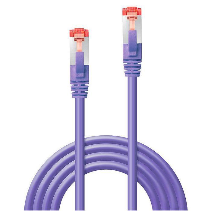 Lindy 1m Cat.6 S/FTP Network Cable, Purple 2
