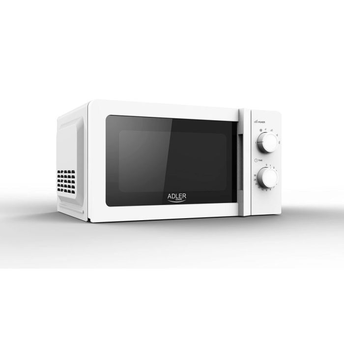 Microondas Adler AD 6205 Blanco Negro 700 W 20 L 3 Microondas Adler AD 6205 Blanco Negro 700 W 20 L 3