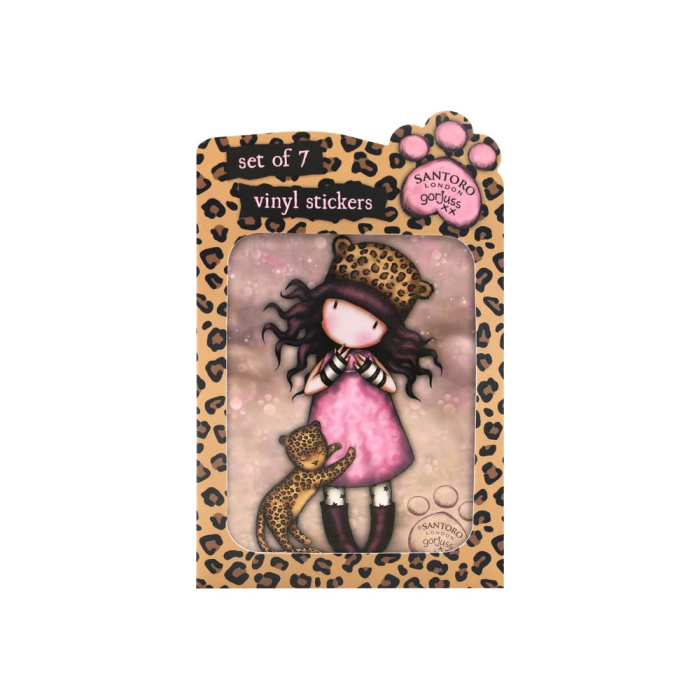 Safta Gorjuss Wild Pegatinas Expositor 18 Blisters x 7 Unidades 70x215x304 mm 1