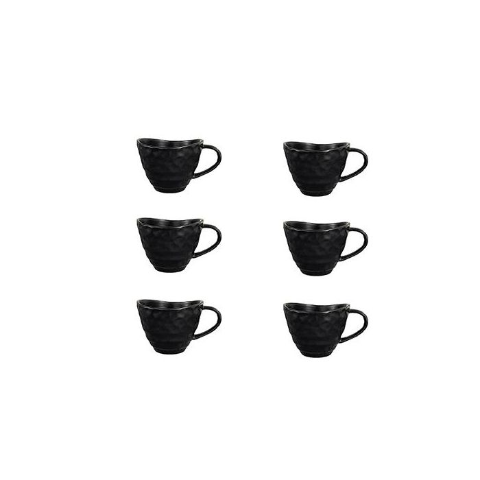 Barista Taza Negra Te H 7 27 Cl Ø9 cm (6 Unidades) 2 Barista Taza Negra Te H 7 27 Cl Ø9 cm (6 Unidades) 2