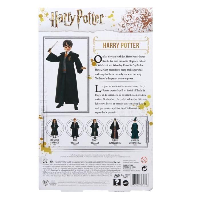 Muñeco Harry Potter Fym50 Mattel 4 Muñeco Harry Potter Fym50 Mattel 4