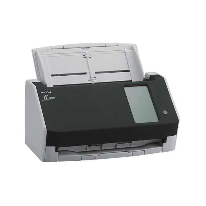 Ricoh fi-8040 Escáner de Documentos ADF Dúplex 40 ppm/80 ipm LAN USB 3.2 con Pantalla Táctil 50 Hojas 5