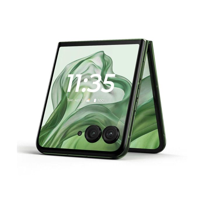 Motorola razr 50 Ultra Smartphone Plegable 6.9" pOLED 5G 512GB 12GB RAM 50MP Dual Cam Snapdragon 8s Gen 3 IPX8 Verde 1 Motorola razr 50 Ultra Smartphone Plegable 6.9" pOLED 5G 512GB 12GB RAM 50MP Dual Cam Snapdragon 8s Gen 3 IPX8 Verde 1
