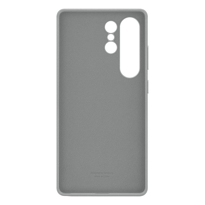 Samsung EF-VS938 Funda para Galaxy S25 Ultra Imitación Piel Gris