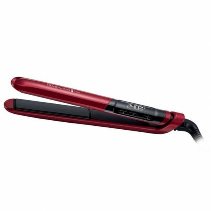 Remington S9600 Plancha de Pelo de Seda Cerámica Avanzada, Placas XL 110mm, Temp. 150-240°C, Calentamiento Rápido, Estuche 23
