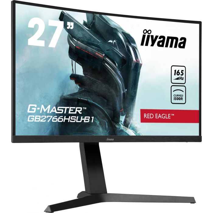 Iiyama Monitor Gaming GB2766HSU-B1 27" Full HD, 1920x1080, 1ms, 165Hz, AMD FreeSync Premium, HDMI, DisplayPort, USB, Altavoces 0 Iiyama Monitor Gaming GB2766HSU-B1 27" Full HD, 1920x1080, 1ms, 165Hz, AMD FreeSync Premium, HDMI, DisplayPort, USB, Altavoces 0