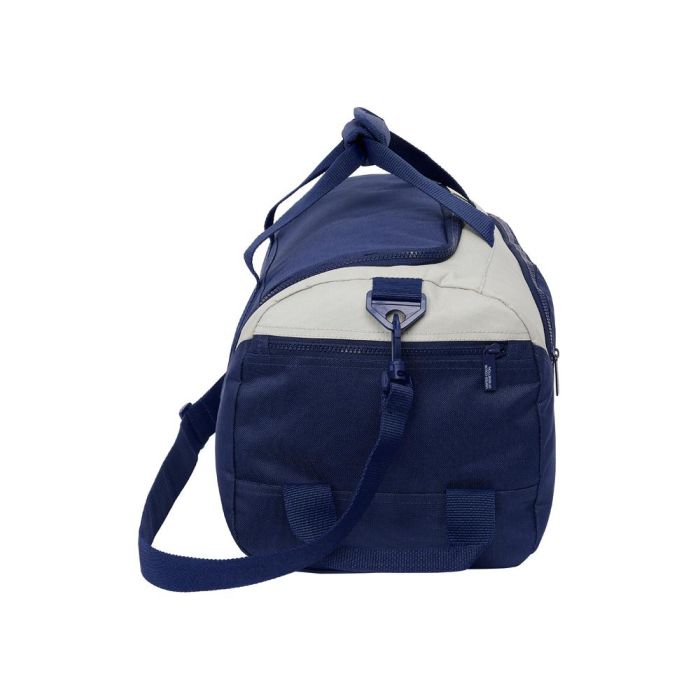 Bolsa de Deporte Benetton Varsity Gris Azul marino 50 x 25 x 25 cm 2