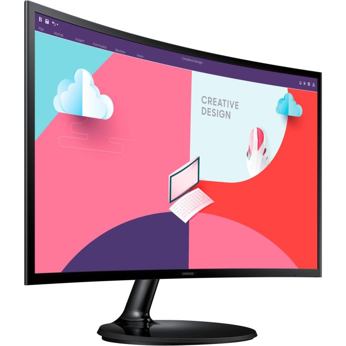 Samsung Monitor Essential C27F364EAU 27'' Full HD Curvo (1920x1080) 4ms 75Hz HDMI VGA Negro 8