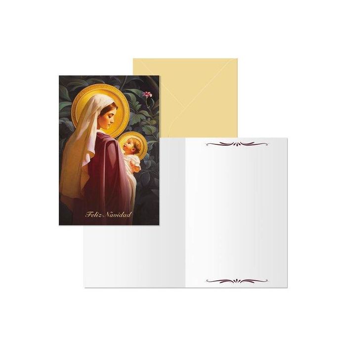 Christmas Dohe 115X170 Virgen 6 unidades
