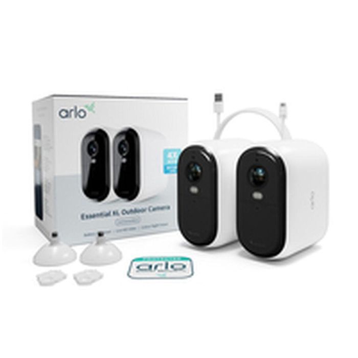 Arlo ARL1712816610183 Pack 2 Cámaras de Vigilancia FHD XL Essential2 para Exterior con Batería y Visión Nocturna 2 Arlo ARL1712816610183 Pack 2 Cámaras de Vigilancia FHD XL Essential2 para Exterior con Batería y Visión Nocturna 2