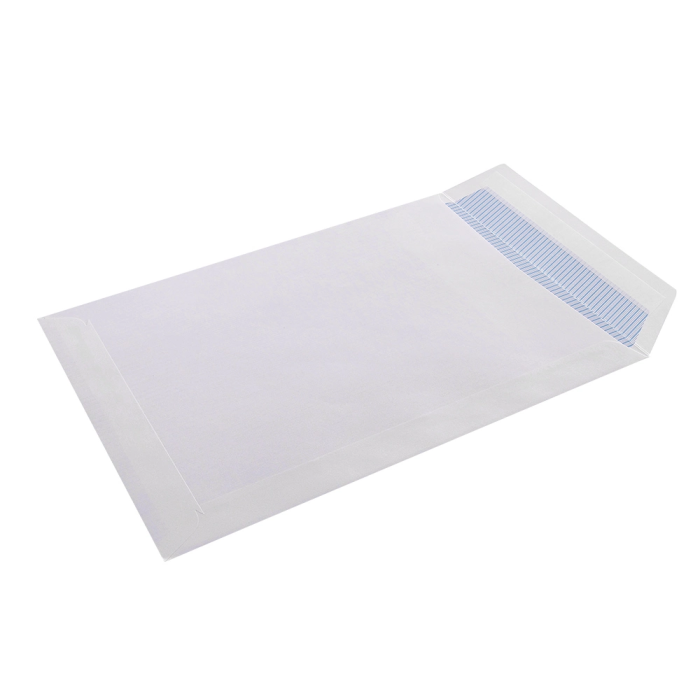 Liderpapel Bolsa N.15 Blanco B5 176x250 mm Tira de Silicona Caja 500 Unidades 8