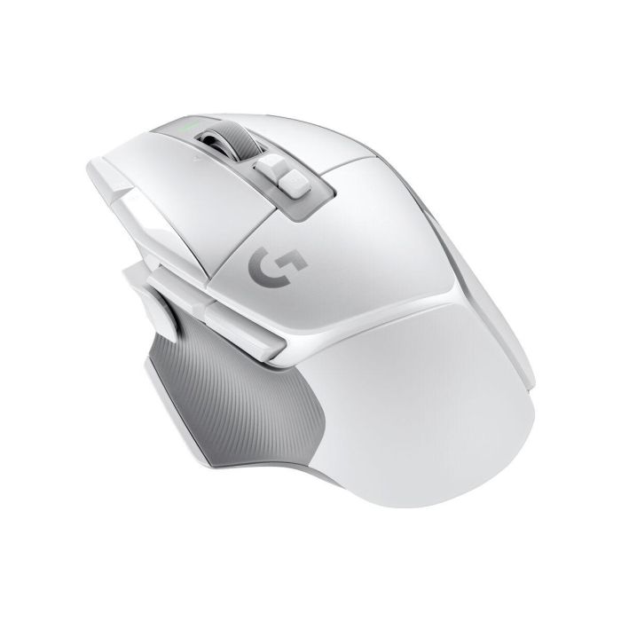 Logitech G502 X LIGHTSPEED - Ratón inalámbrico óptico USB, 8 Botones, 2.4 GHz, Receptor LIGHTSPEED, Blanco