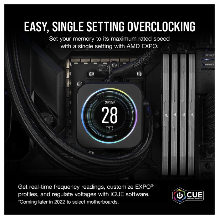 Corsair 32GB DDR5 6000MHz CL30 Vengeance EXPO Kit (2x16GB) Retail