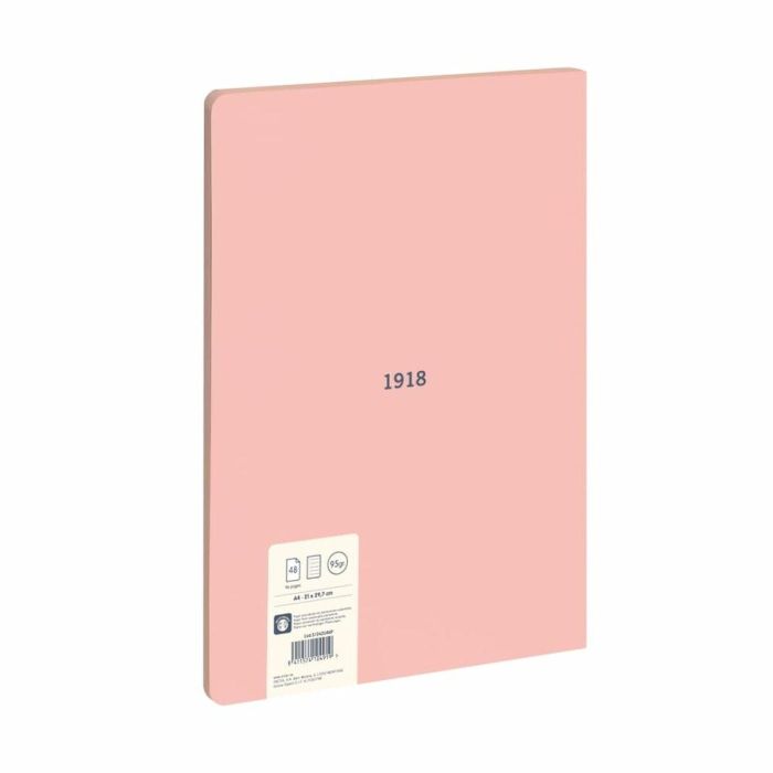 Libreta Milan 430 Rosa A4 48 Hojas 21 x 29,7 cm (3 Unidades) 4