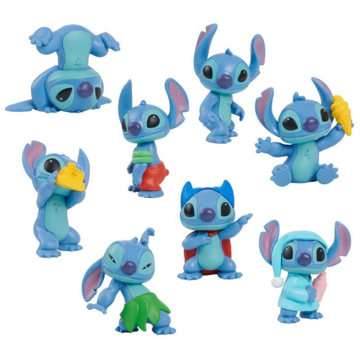 Blister figuras Stitch Disney 5cm 1 Blister figuras Stitch Disney 5cm 1