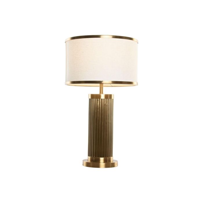 Lampara Sobremesa Item Home DKD Home Decor Dorado Blanco 36 x 62 x 36 cm 5 Lampara Sobremesa Item Home DKD Home Decor Dorado Blanco 36 x 62 x 36 cm 5