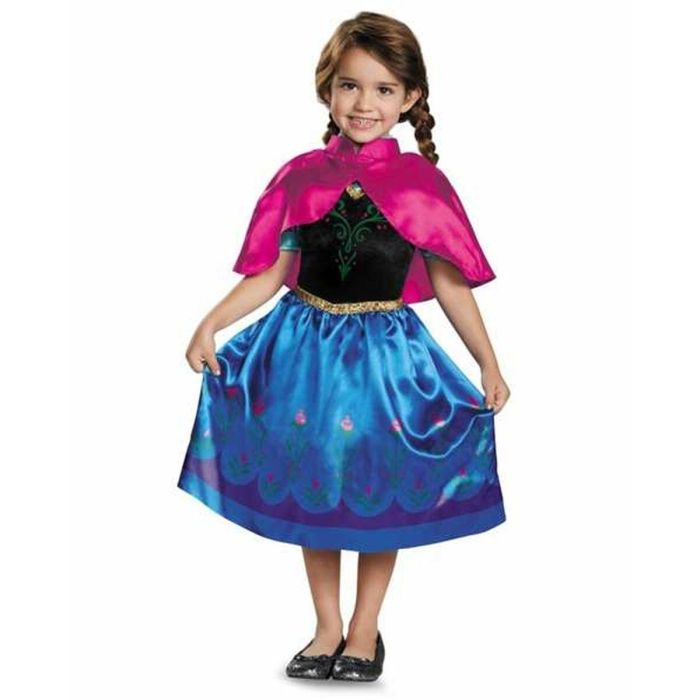 Disfraz Disney Frozen Anna De Viaje Classic T. 7-8 Años