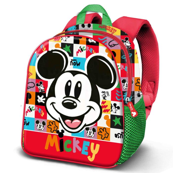 Mochila 3D Elite Mood Disney Mickey Mouse Multicolor